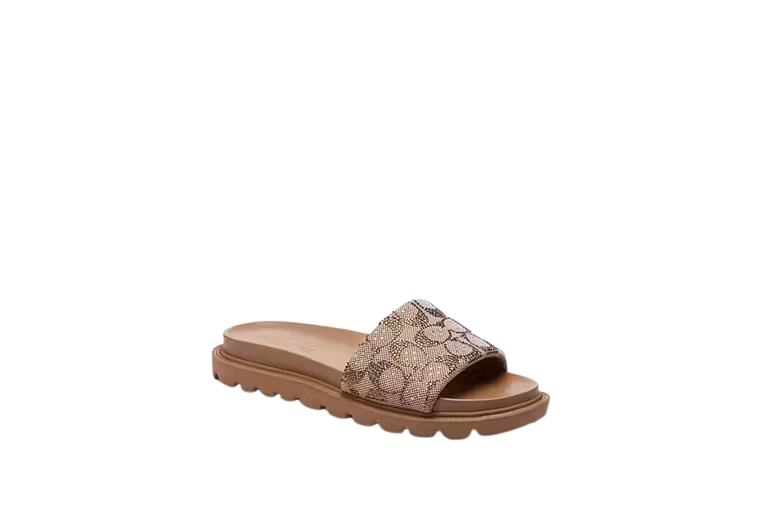 Crystal Signature Sandals
