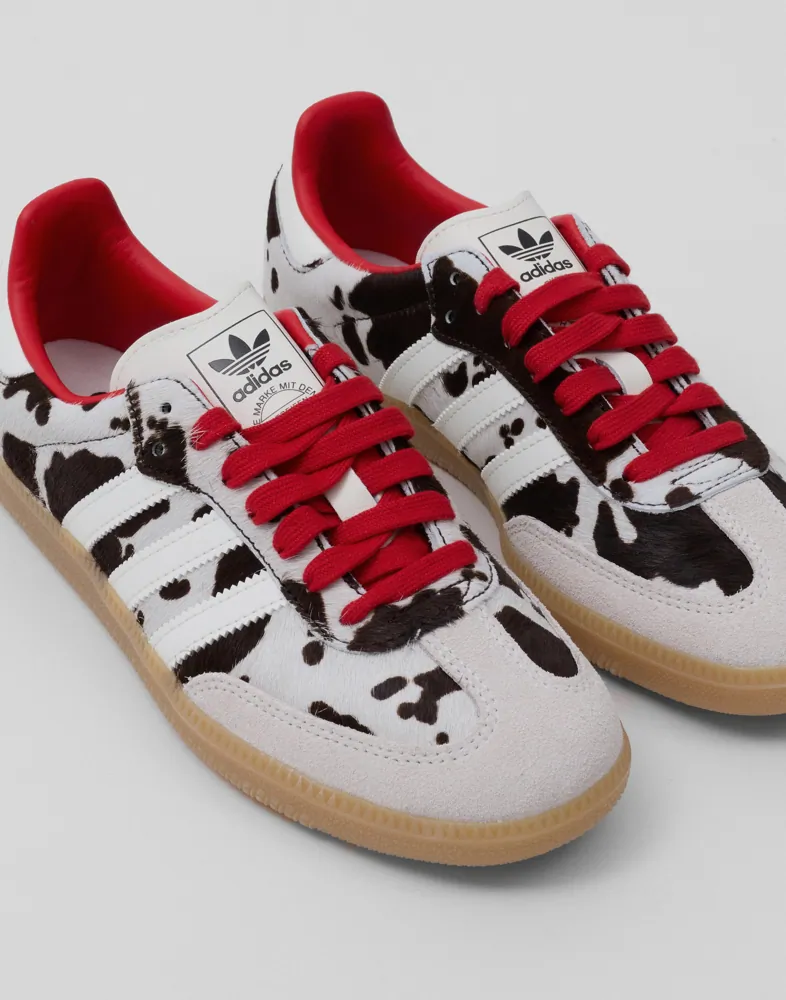 Cow Print Retro Sneakers